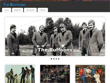 Tablet Screenshot of buffoons.nl